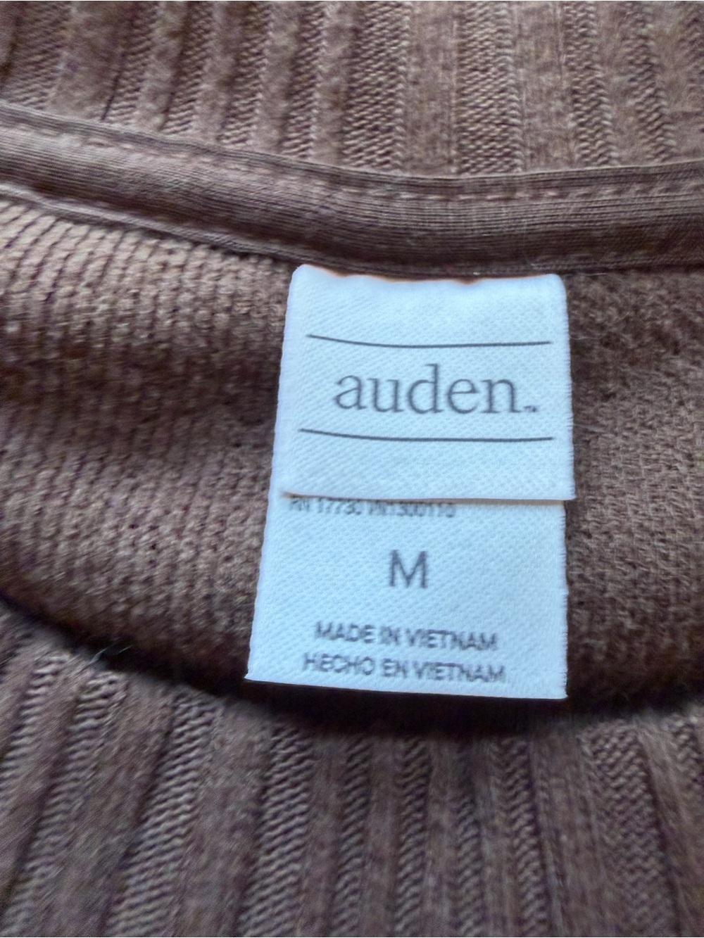 Auden Plush Crewneck Sweatshirt in Brown - Picture 2 of 4